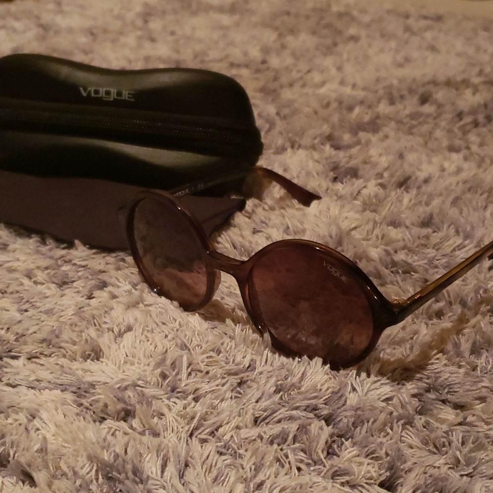 Vogue Tortoise Shell Sunglasses - image 2